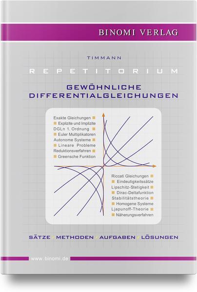 Repetitorium Gewöhnliche Differentialgleichungen