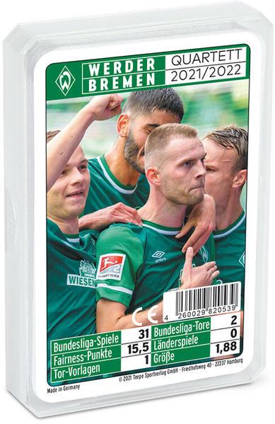Teepe Sportverlag - Werder Bremen Quartett Saison 21/22