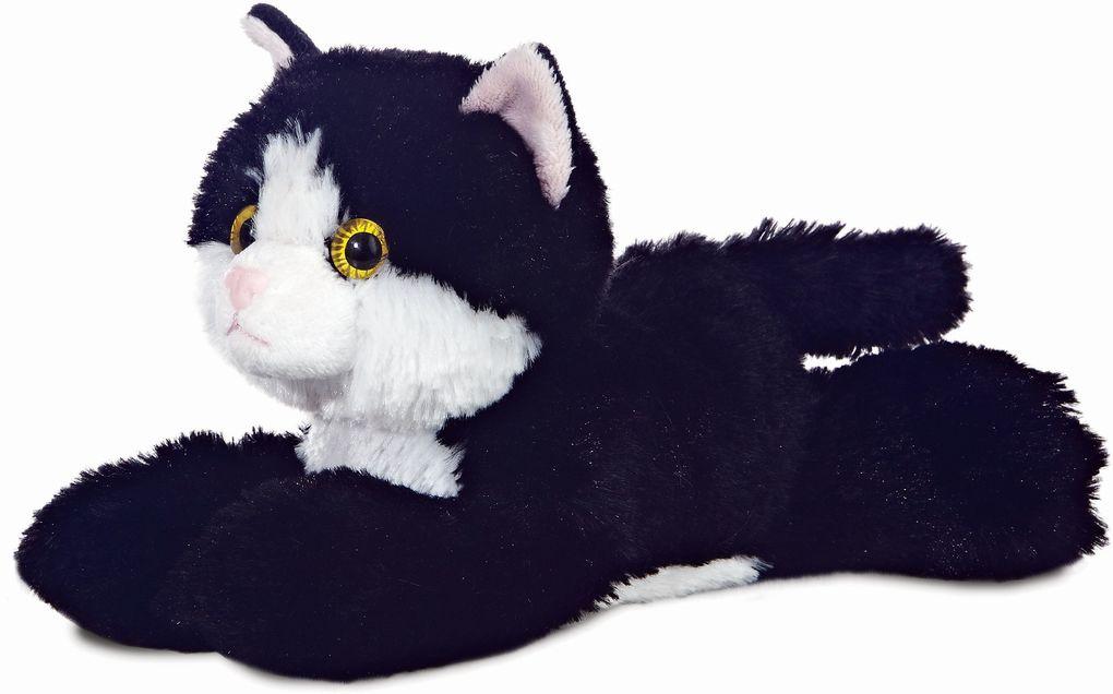 Aurora World - Mini Flopsie - Maynard Katze schwarz/weiß 20,5cm