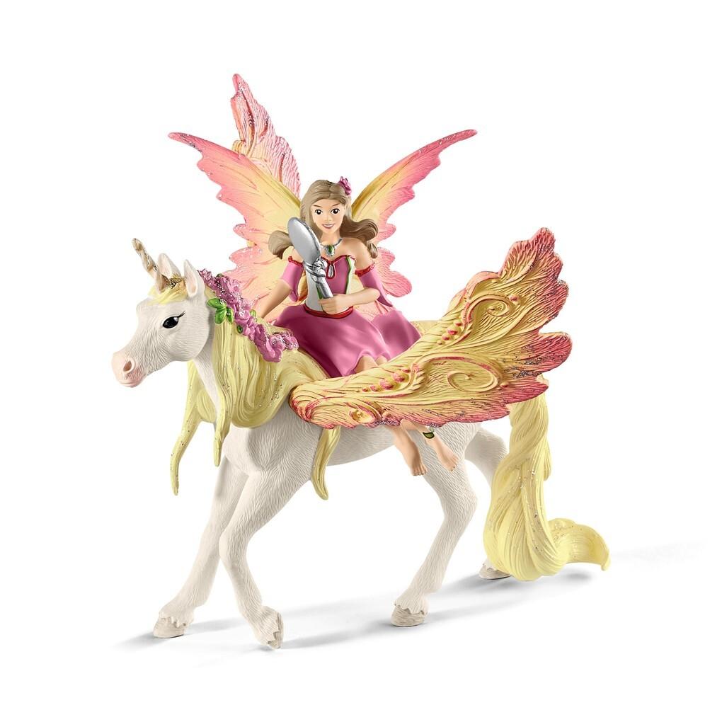 Schleich 70568 - Bayala, Feya mit Pegasus-Einhorn