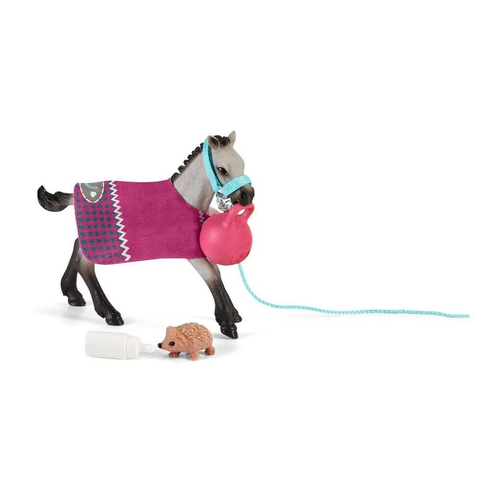 Schleich 42534 - Horse Club, Spielspass mit Fohlen, Spielset