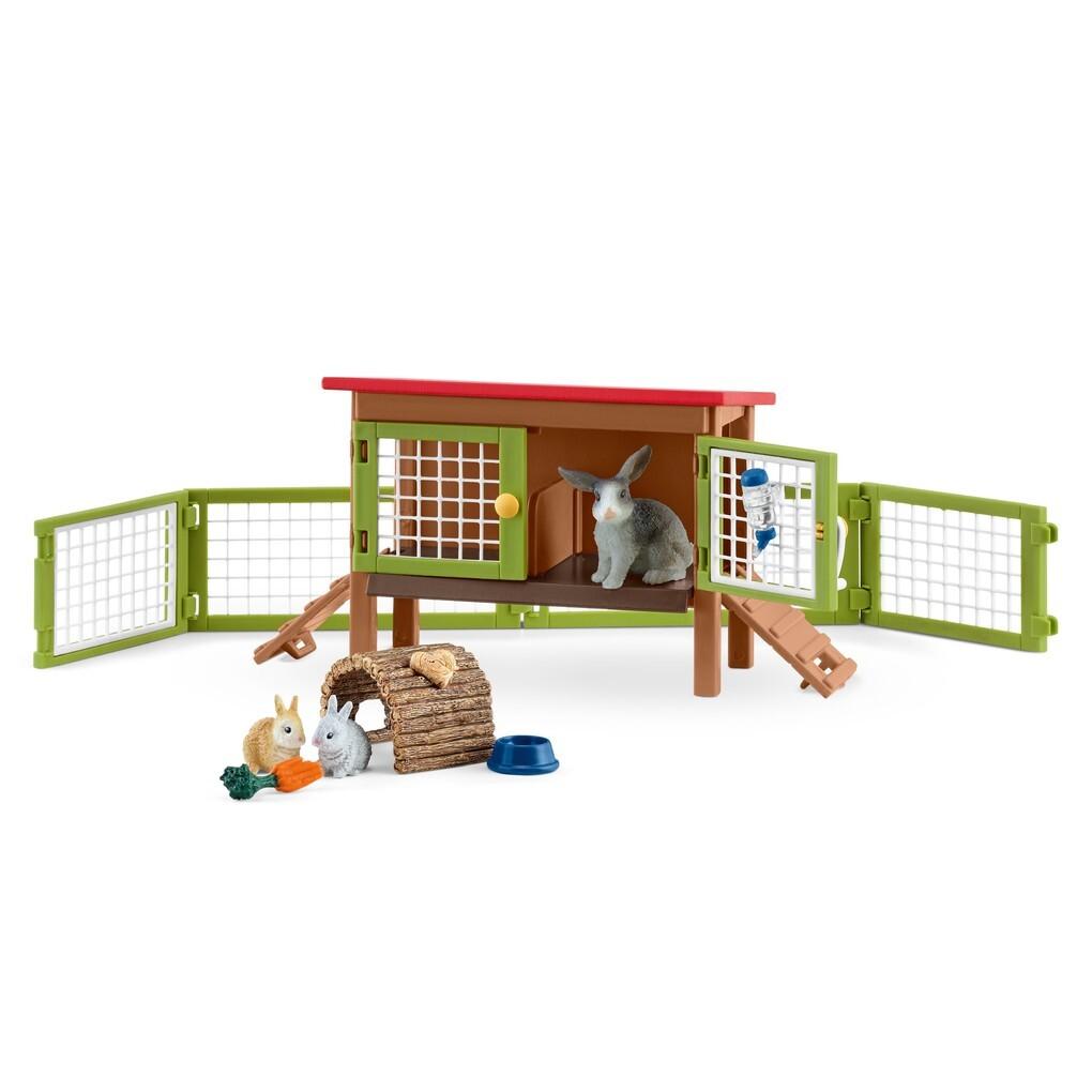 Schleich Farm World 42420 - Kaninchenstall