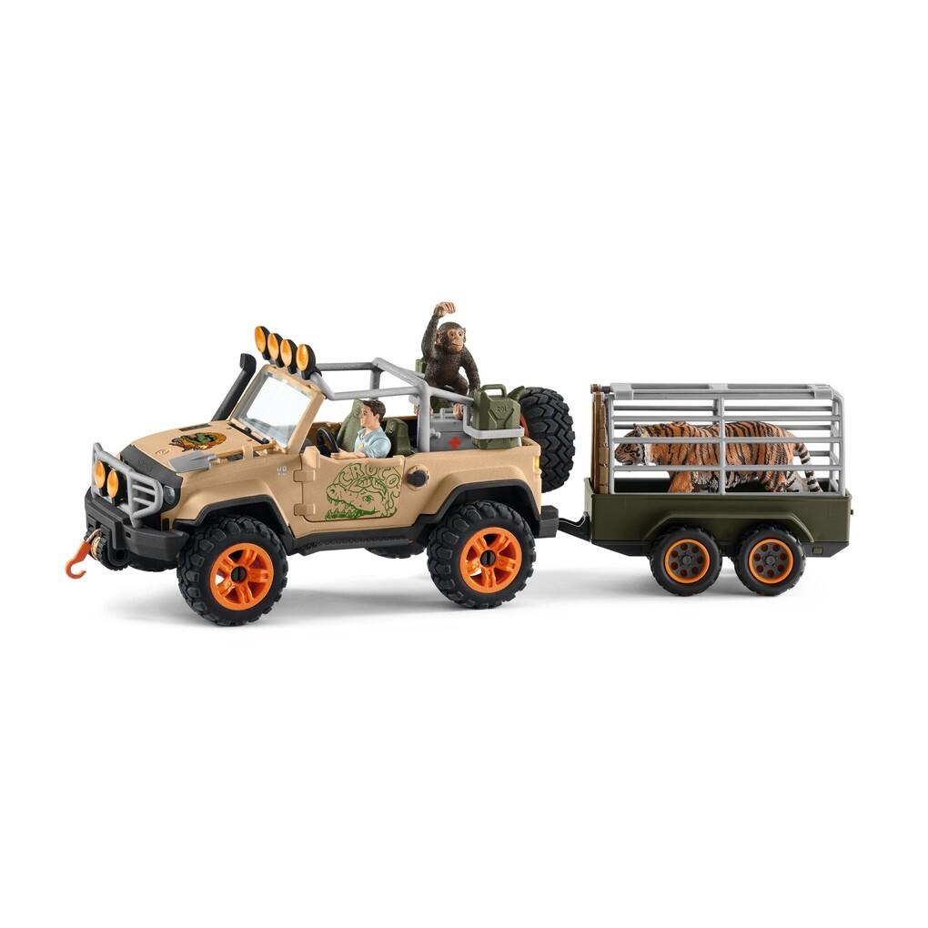 Schleich Wild Life 42410 - Geländewagen mit Seilwinde, Geländewagen, Jeep