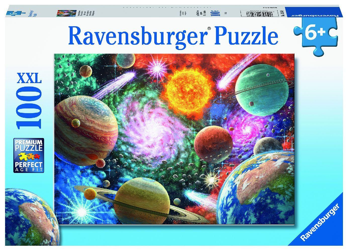 Ravensburger Kinderpuzzle - 13346 Sterne und Planeten - 100 Teile Puzzle für Kinder ab 6 Jahren