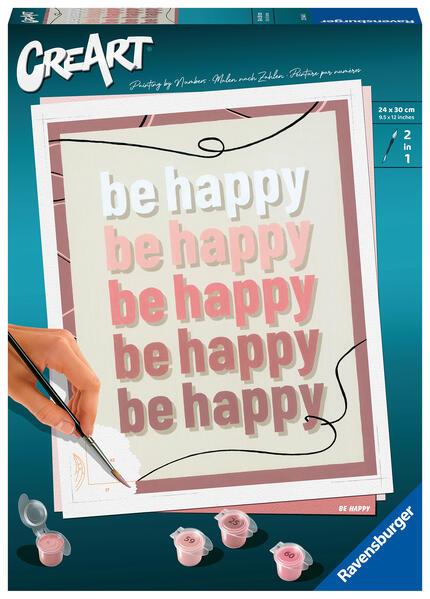 Ravensburger - Malen nach Zahlen - CreArt - Be Happy