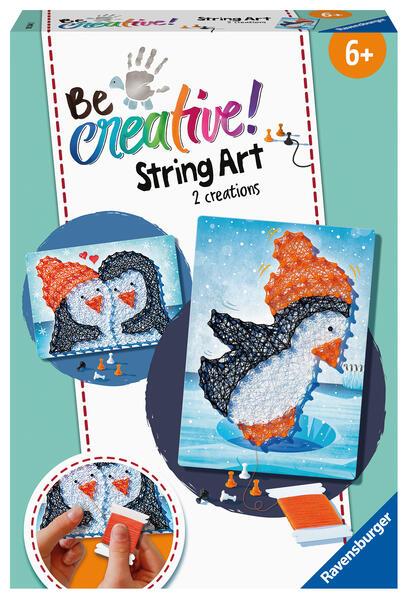 Ravensburger - Be creative - String Art Pinguine