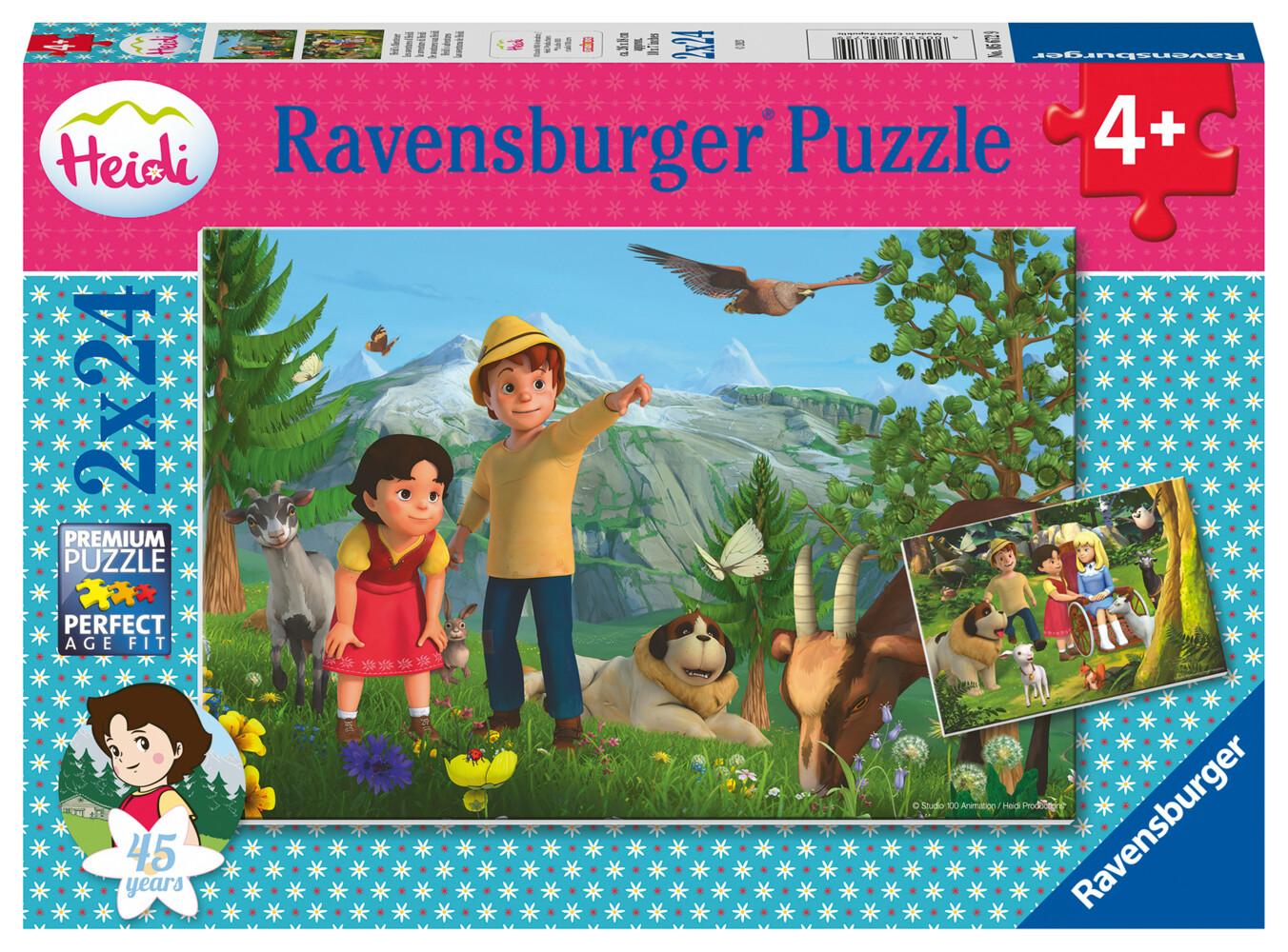 Ravensburger - Heidi's Abenteuer, 24 Teile