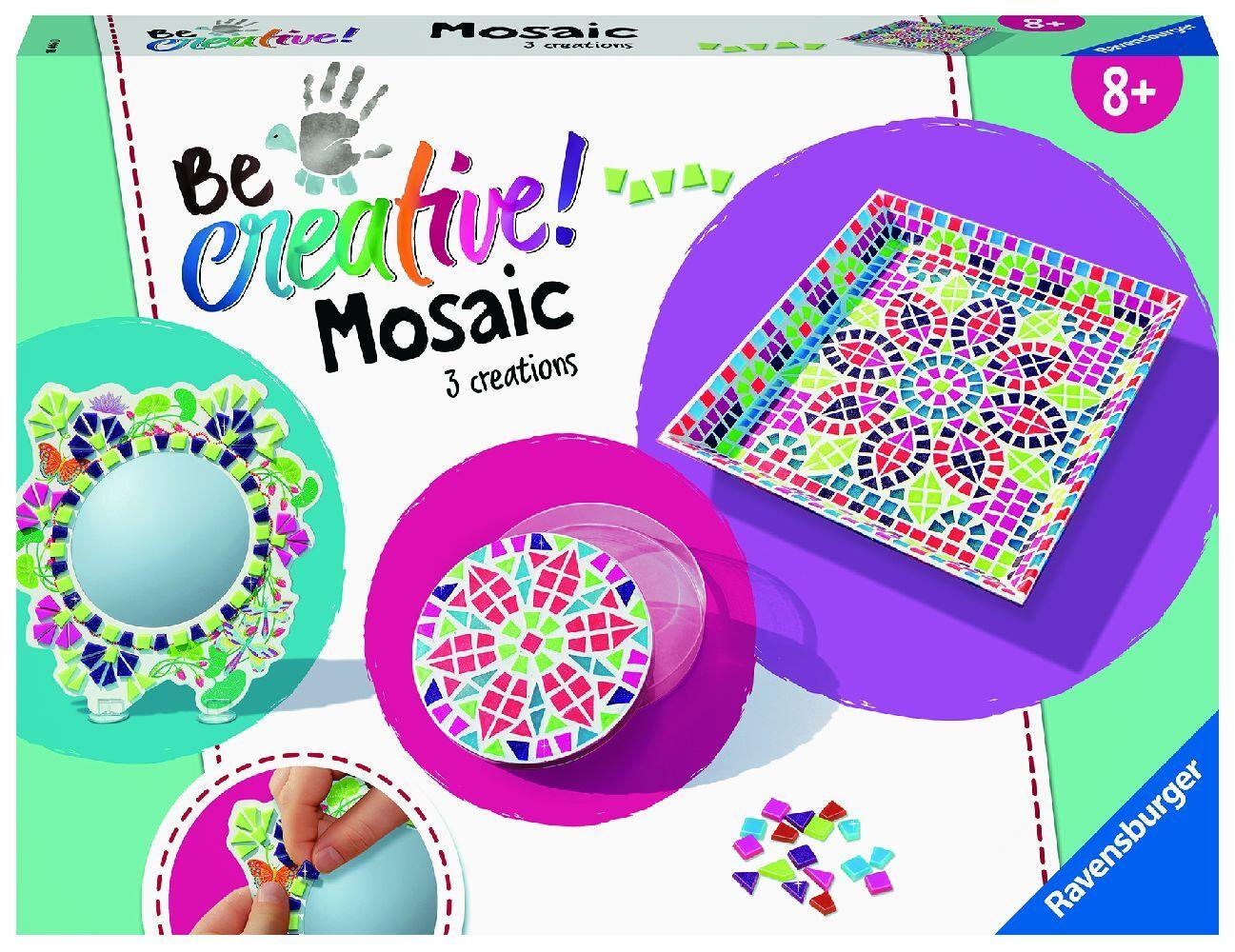 BeCreative Mosaik Romantik, DIY für Kinder ab 8 Jahren