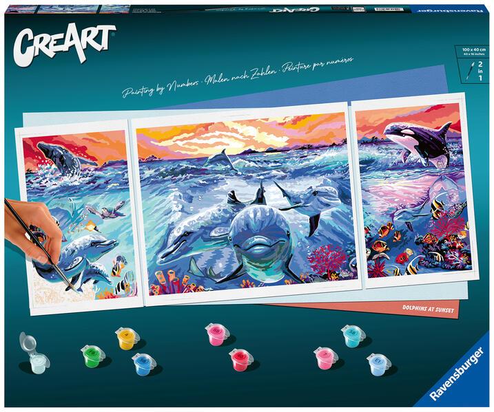 Ravensburger - Dolphins at Sunset