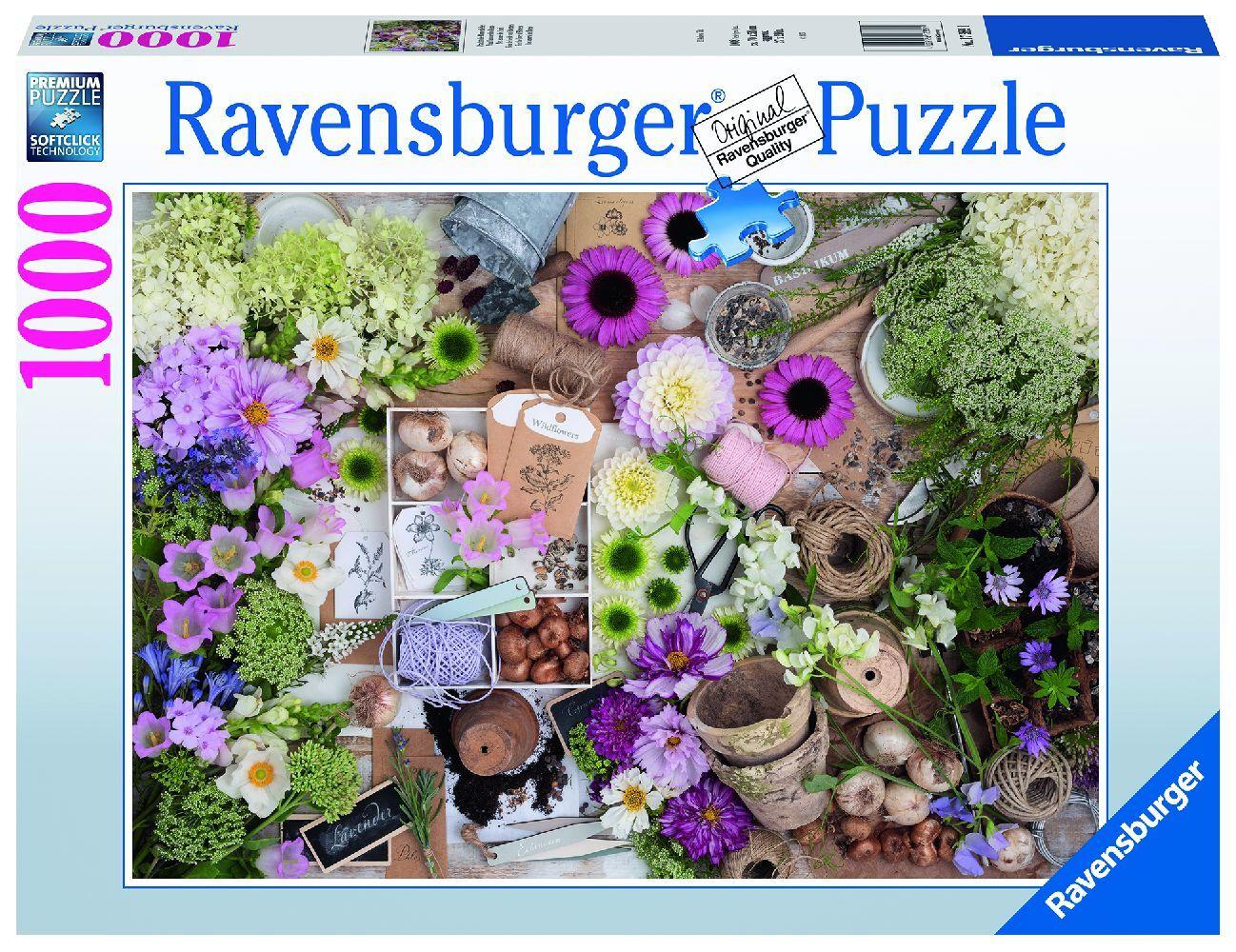Ravensburger - Prachtvolle Blumenliebe, 1000 Teile