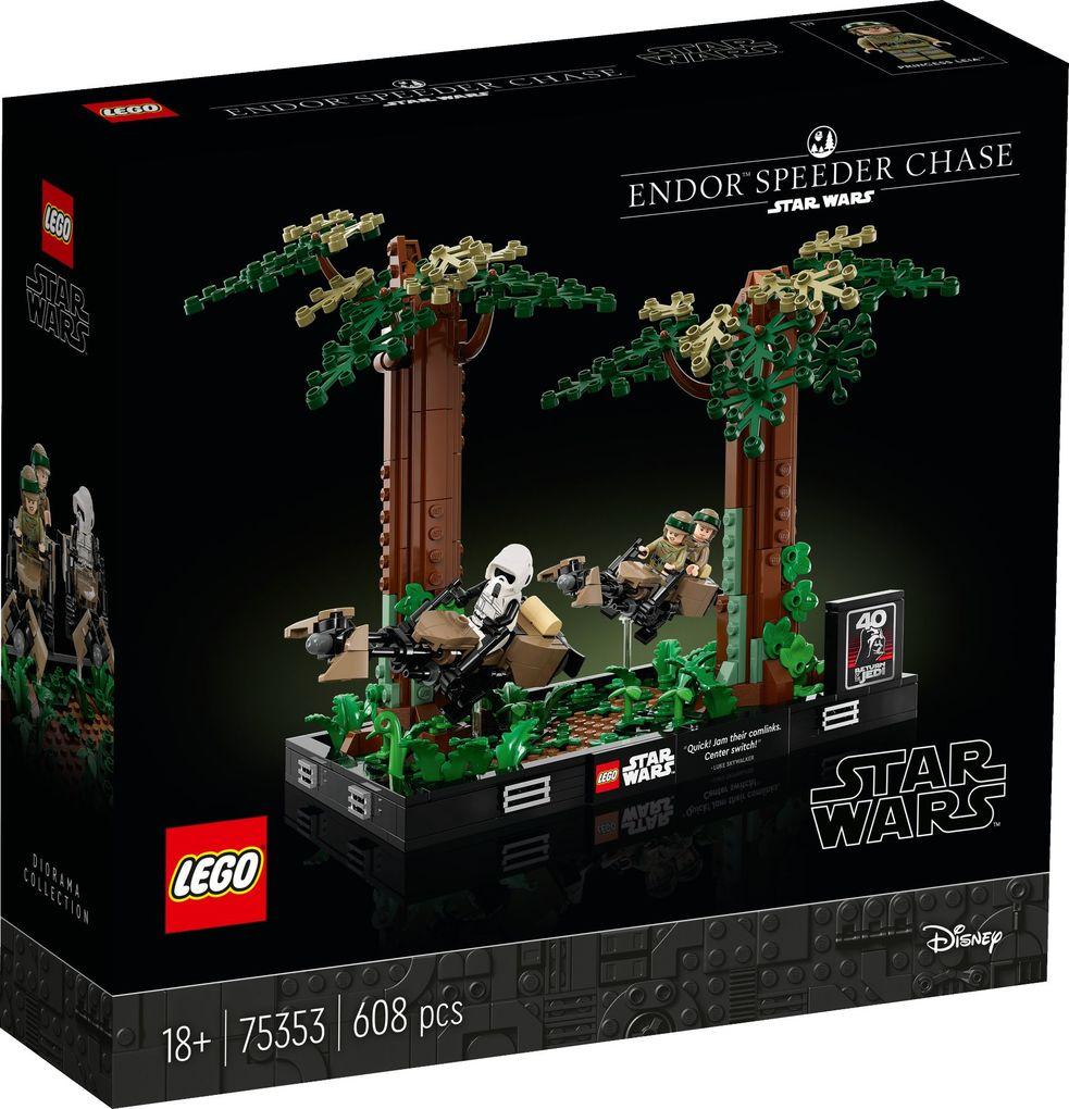 LEGO® Star Wars 75353 - Verfolgungsjagd auf Endor - Diorama