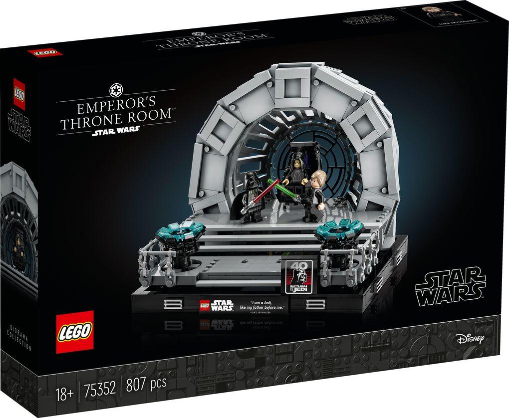 LEGO® Star Wars 75352 - Thronsaal des Imperators - Diorama