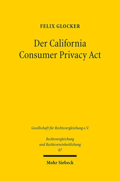 Der California Consumer Privacy Act