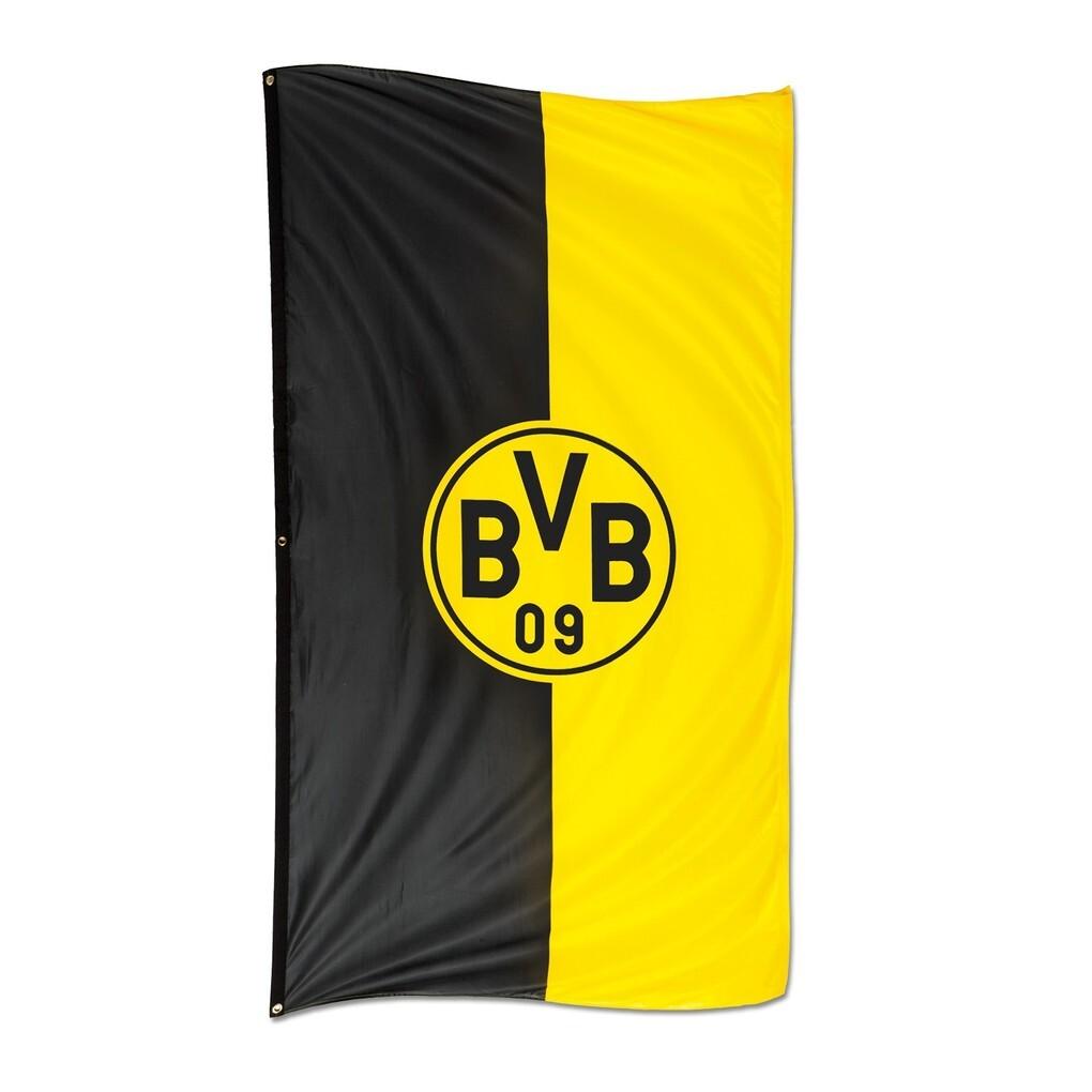 Borussia Dortmund 34134400 - BVB Hissfahne, Hochformat 100x200cm