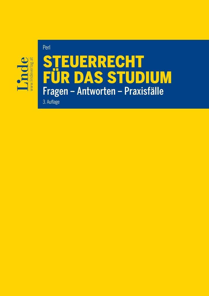 Steuerrecht für das Studium