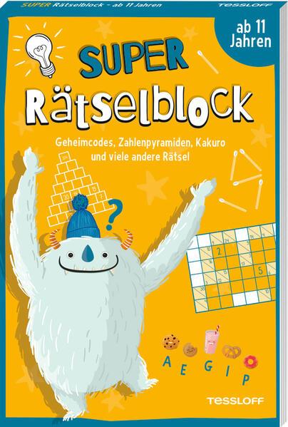 Super Rätselblock ab 11 Jahren. Geheimcodes, Zahlenpyramiden, Kakuro und viele andere Rätsel