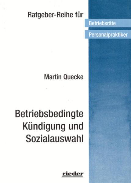 Betriebsbedingte Kündigung und Sozialauswahl