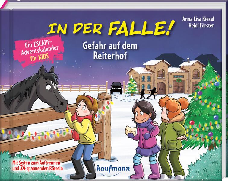 In der Falle! Gefahr auf dem Reiterhof - Ein Escape-Adventskalender für Kids