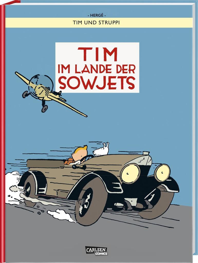 Tim und Struppi: Tim im Lande der Sowjets - farbige Ausgabe