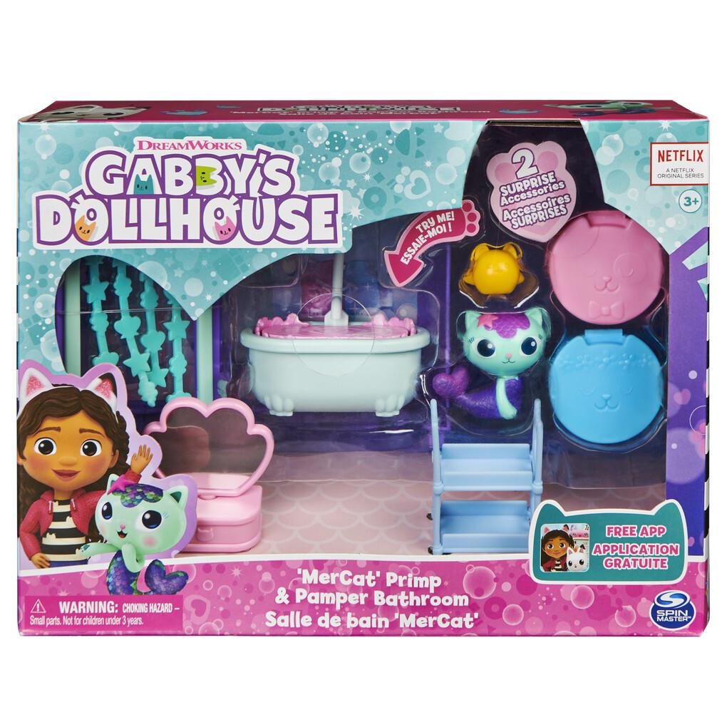 Spin Master - Gabbys Dollhouse - Deluxe Room MerCats Badezimmer