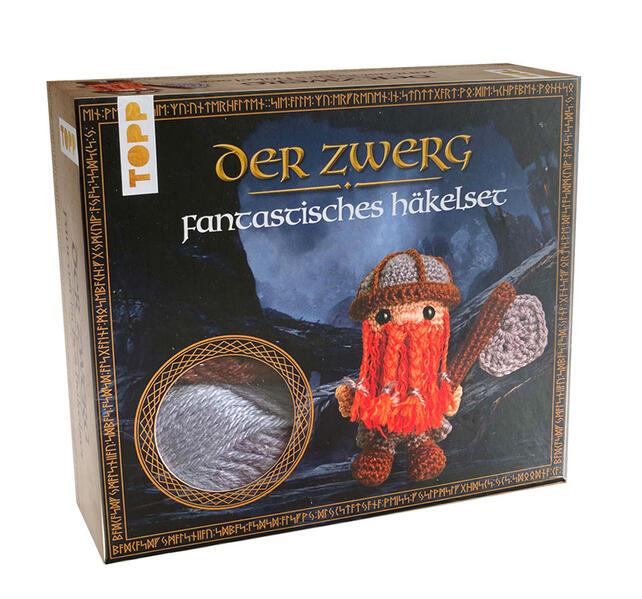 Fantastisches Häkelset Zwerg