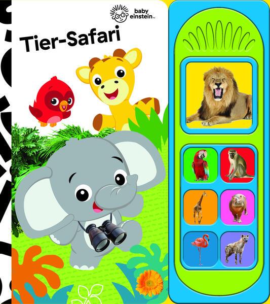 Baby Einstein - Tier-Safari - Soundbuch - Pappbilderbuch mit 7 Tier-Geräuschen