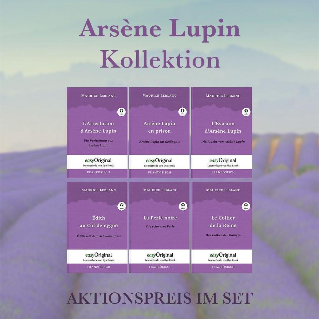 Arsène Lupin Kollektion (Bücher + Audio-Online) - Lesemethode von Ilya Frank