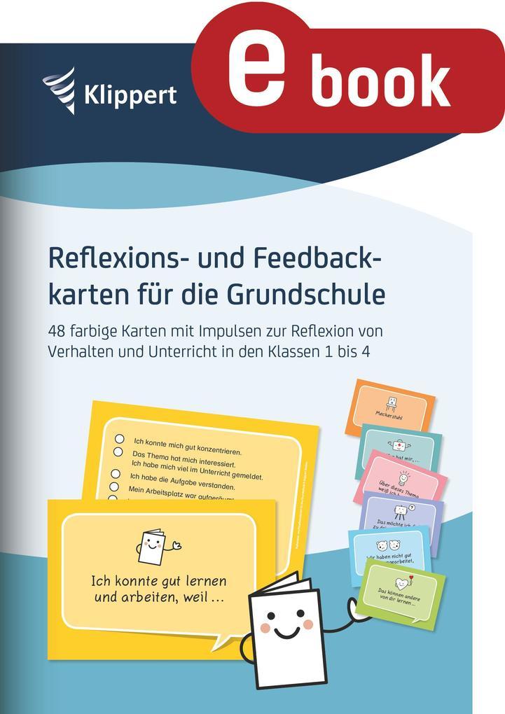 Reflexions- und Feedbackkarten für die Grundschule