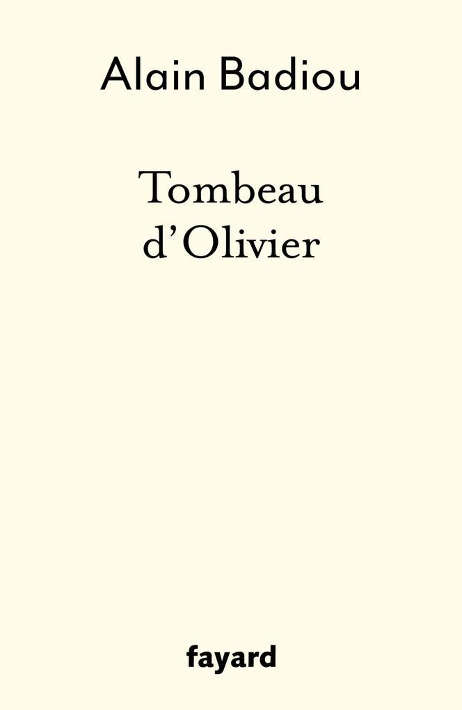 Tombeau d'Olivier