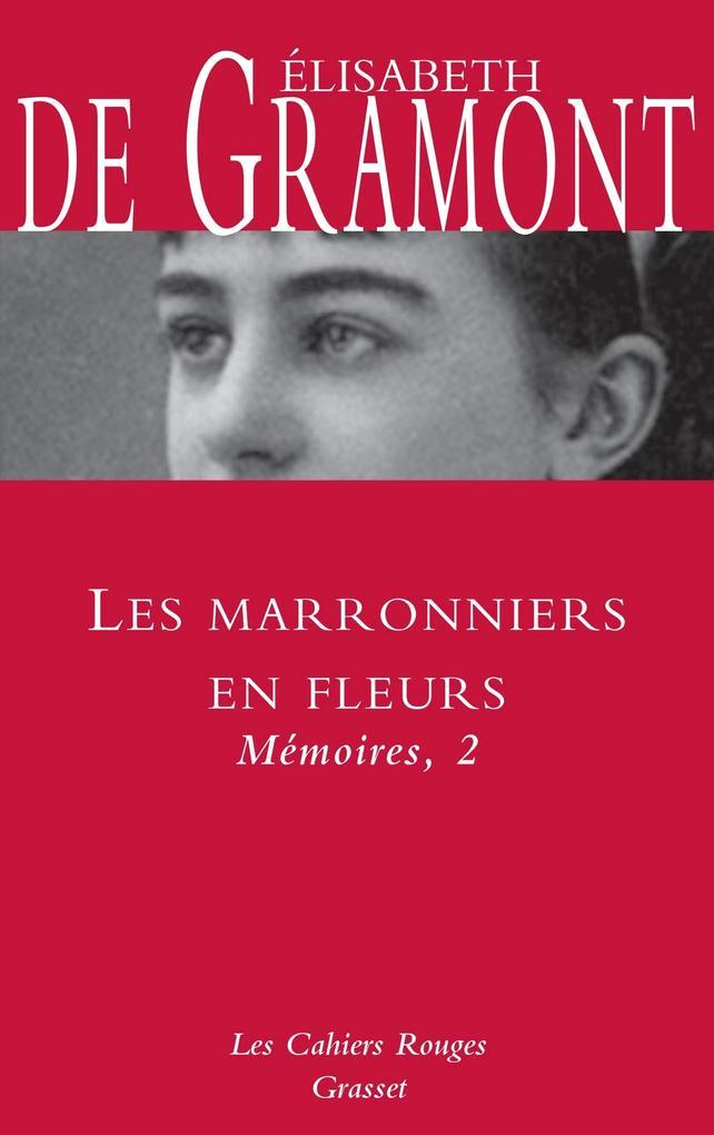 Les marronniers en fleurs