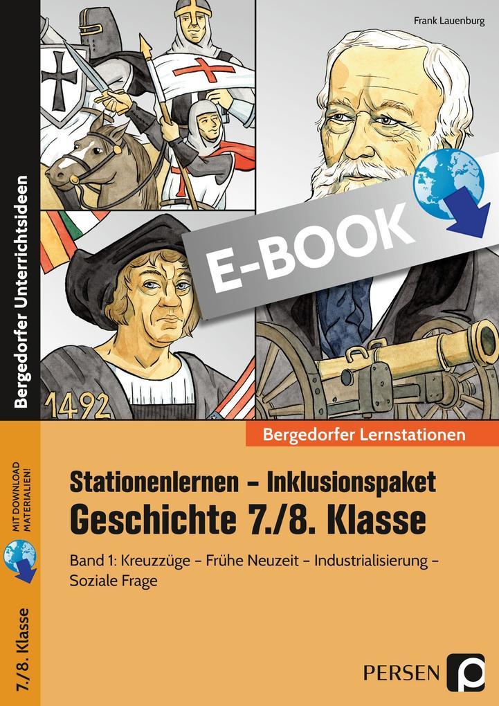 Stationenlernen Geschichte 7/8 Band 1 - inklusiv