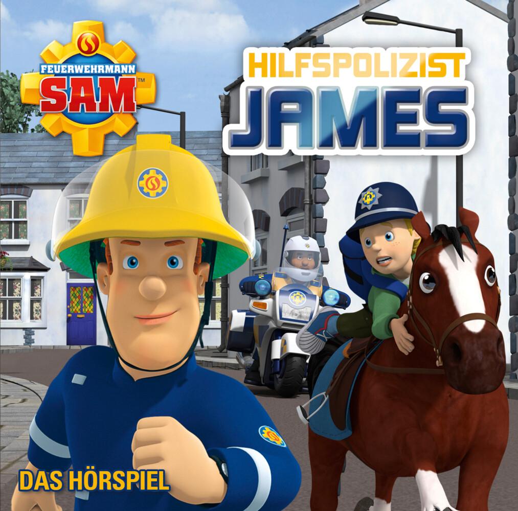 Feuerwehrman Sam - Hilfspolizist James - Das CD Hörspiel, 1 Audio-CD