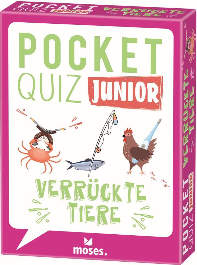 Pocket Quiz junior Verrückte Tiere