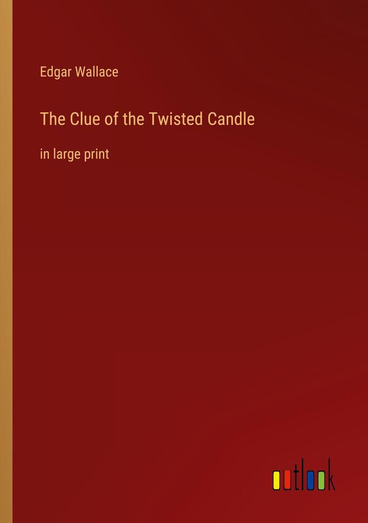 The Clue of the Twisted Candle