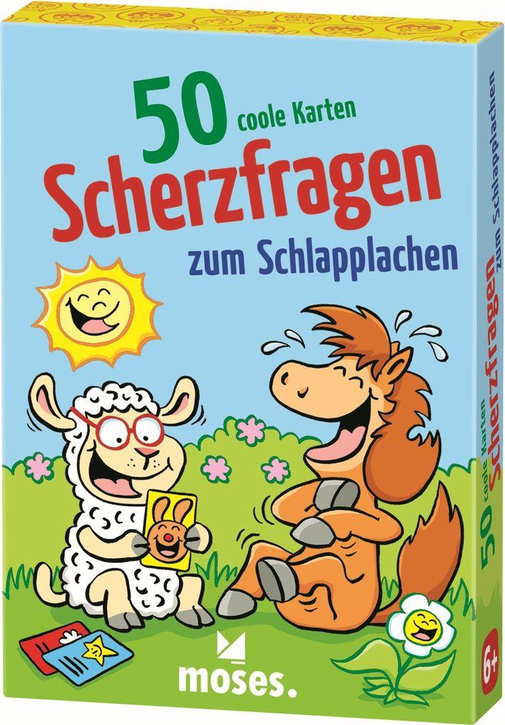 50 coole Karten - Scherzfragen zum Schlapplachen