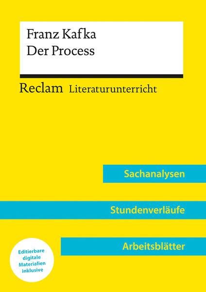 Franz Kafka: Der Process (Lehrerband) | Mit Downloadpaket (Unterrichtsmaterialien)