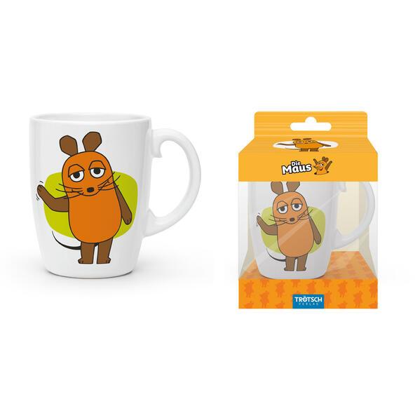 Trötsch Die Maus Kindertasse Geschenktasse aus Porzellan