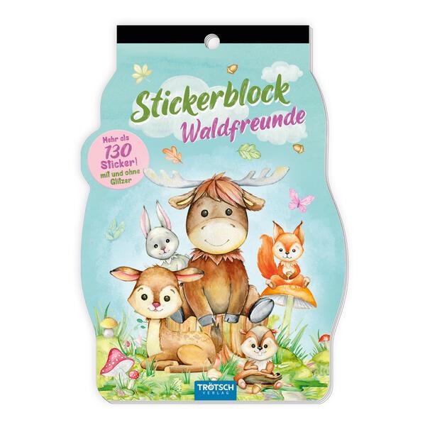 Trötsch Stickerblock Waldfreunde