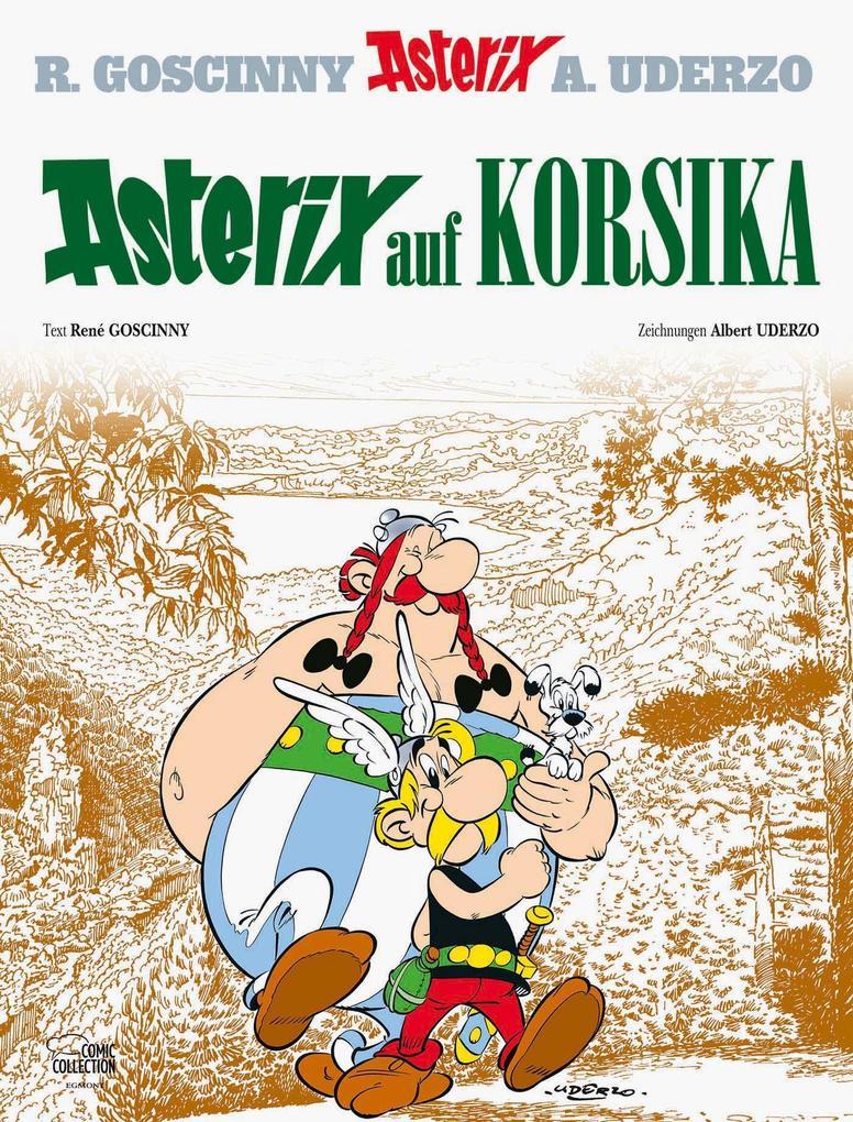 Asterix 20. Asterix auf Korsika