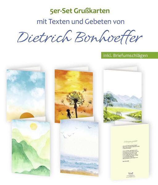 5er-Set Grußkarten »Dietrich Bonhoeffer«