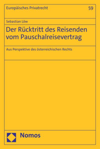 Der Rücktritt des Reisenden vom Pauschalreisevertrag