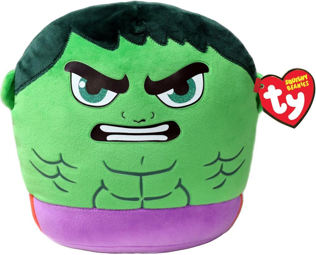 Ty - Squishy Beanies Licensed - Marvel Superhelden 20 cm - Hulk