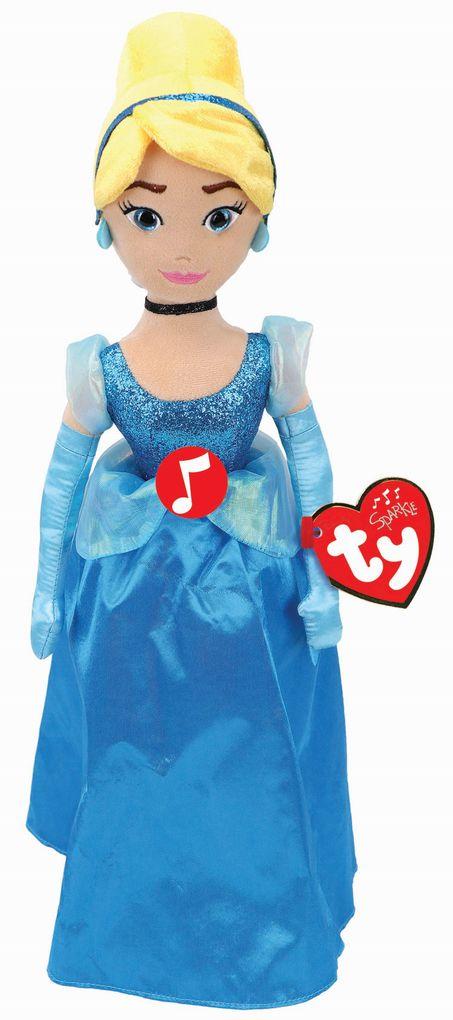 Ty - Beanie Babies Licensed - Disney Prinzessin - Cinderelle mit Sound, medium