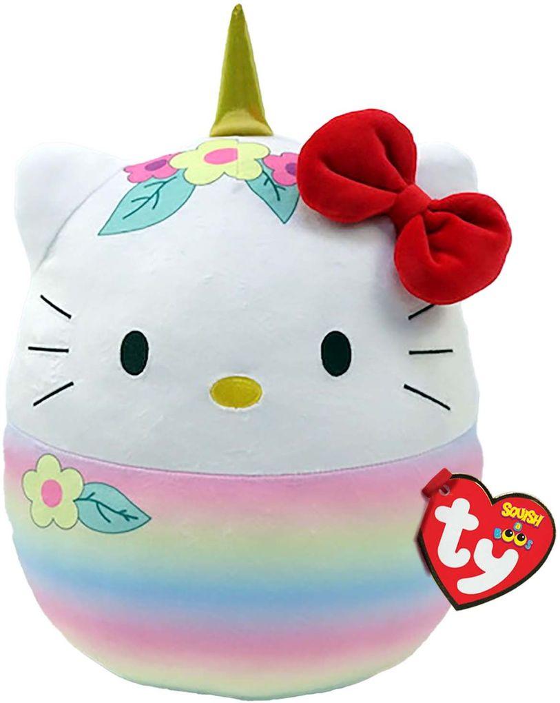 Ty - Squishy Beanies Licensed - Hello Kitty - Blumen, 20 cm