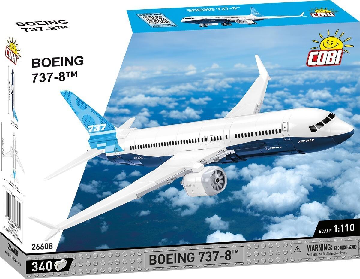 COBI 26608 - Boeing 737-8, Bausatz 1:110, 340 Teile