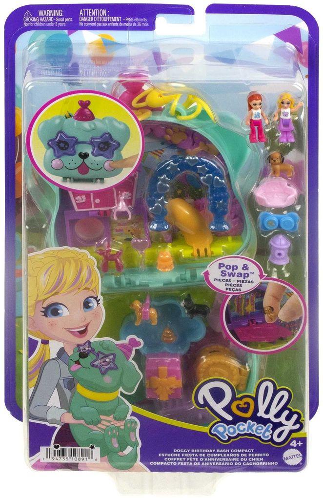 Polly Pocket - Polly Pocket Hunde-Party Schatulle