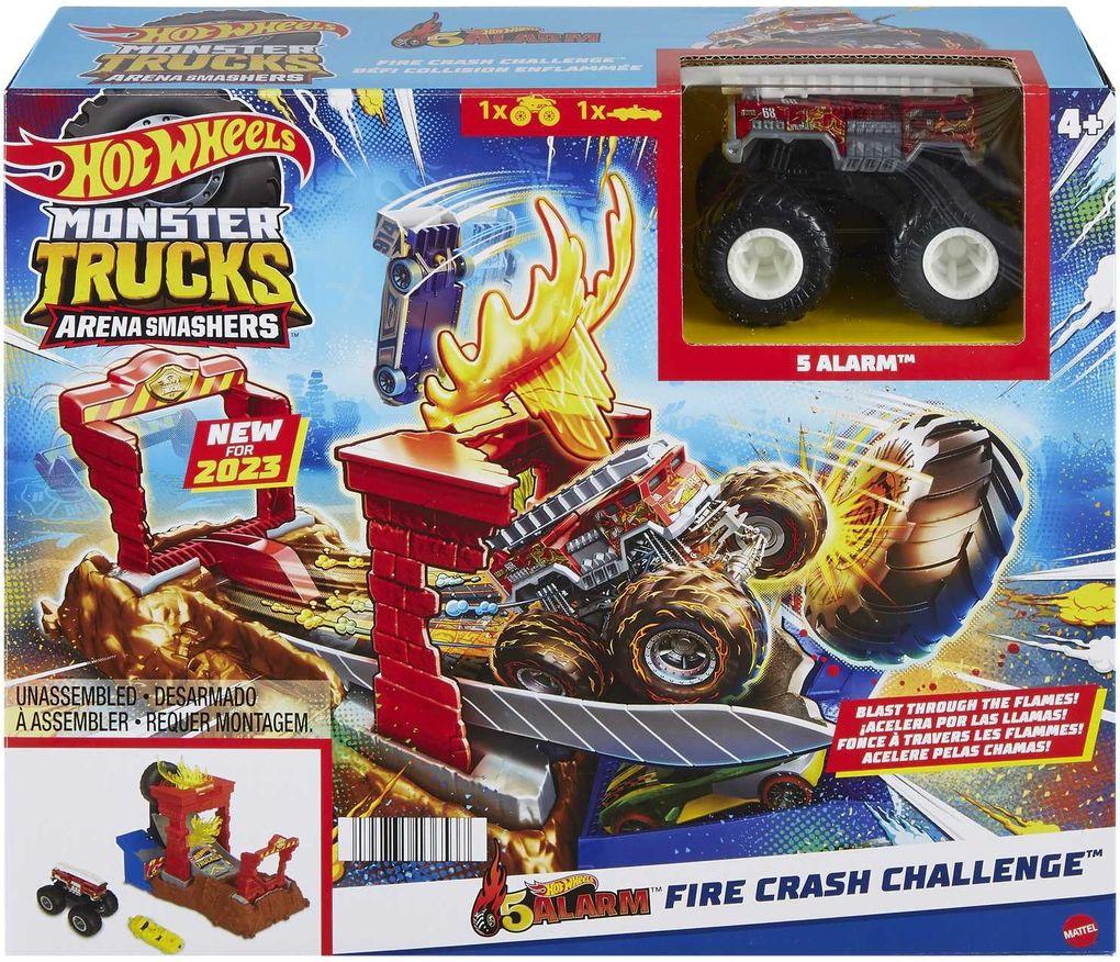Hot Wheels - Monster Trucks Arena Smashers 5-Alarm-Crash-Challenage