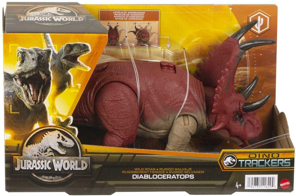 Mattel - Jurassic World Wild Roar Diabloceratops
