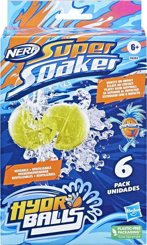 Hasbro - Nerf Super Soaker Hydro Balls 6er-Pack