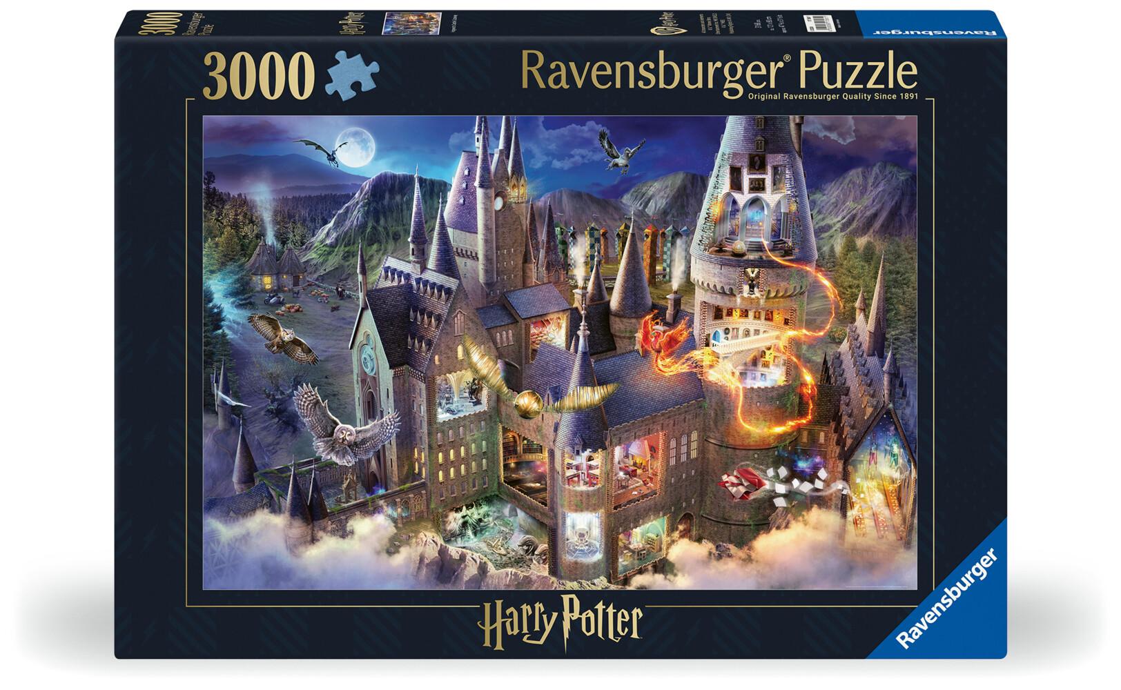 Ravensburger Puzzle 17561 - Hogwarts Interior - 3000 Teile Harry Potter Puzzle für Erwachsene und Kinder ab 14 Jahren